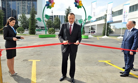 Azerbaijani president inaugurates Baku "ASAN xidmet" No. 5 - PHOTOS